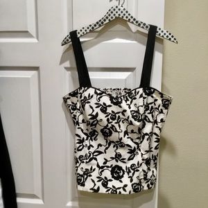 Fitted dressy sun top, not too short, perfect